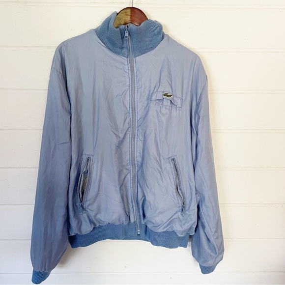 Vintage Lacoste Men’s Reversible Blue Jacket Size XL - Picture 1 of 17